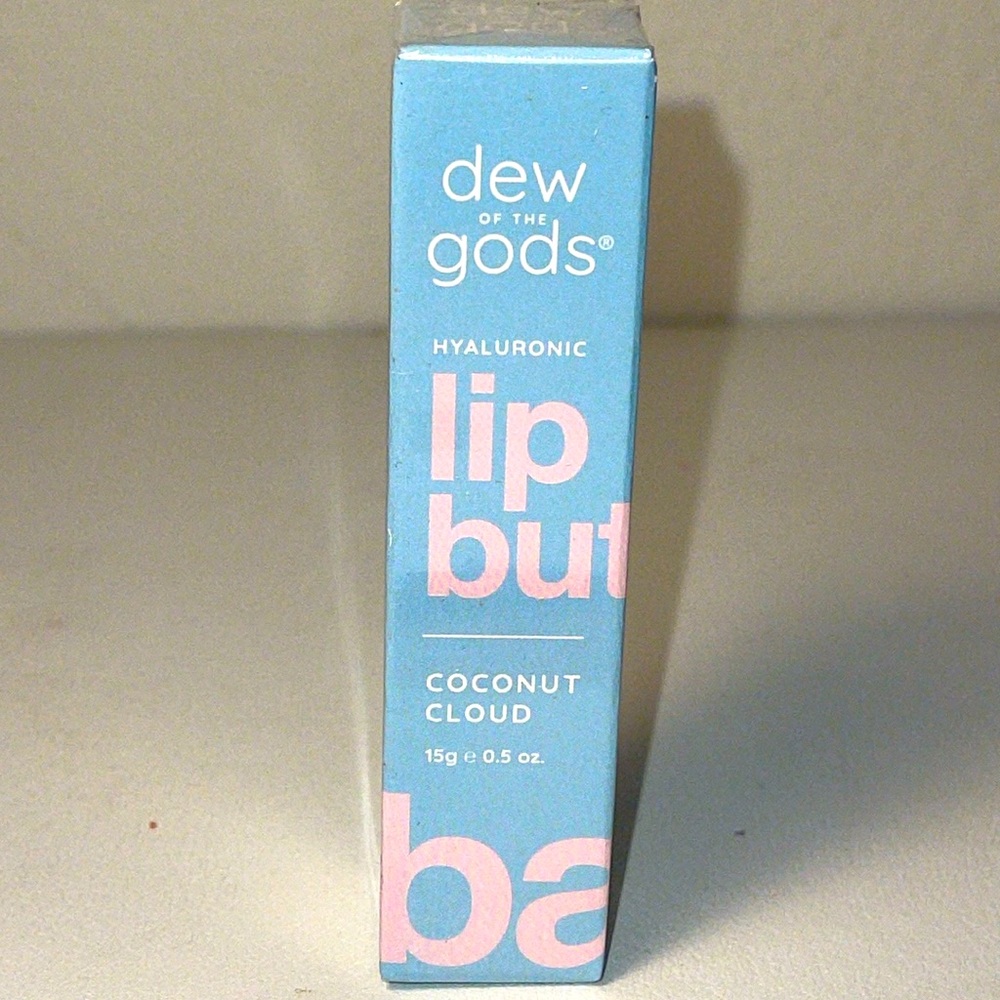Dew of the gods Sobrae’ Hyaluronic Lip Butter in Coconut cloud. 0.5 oz.